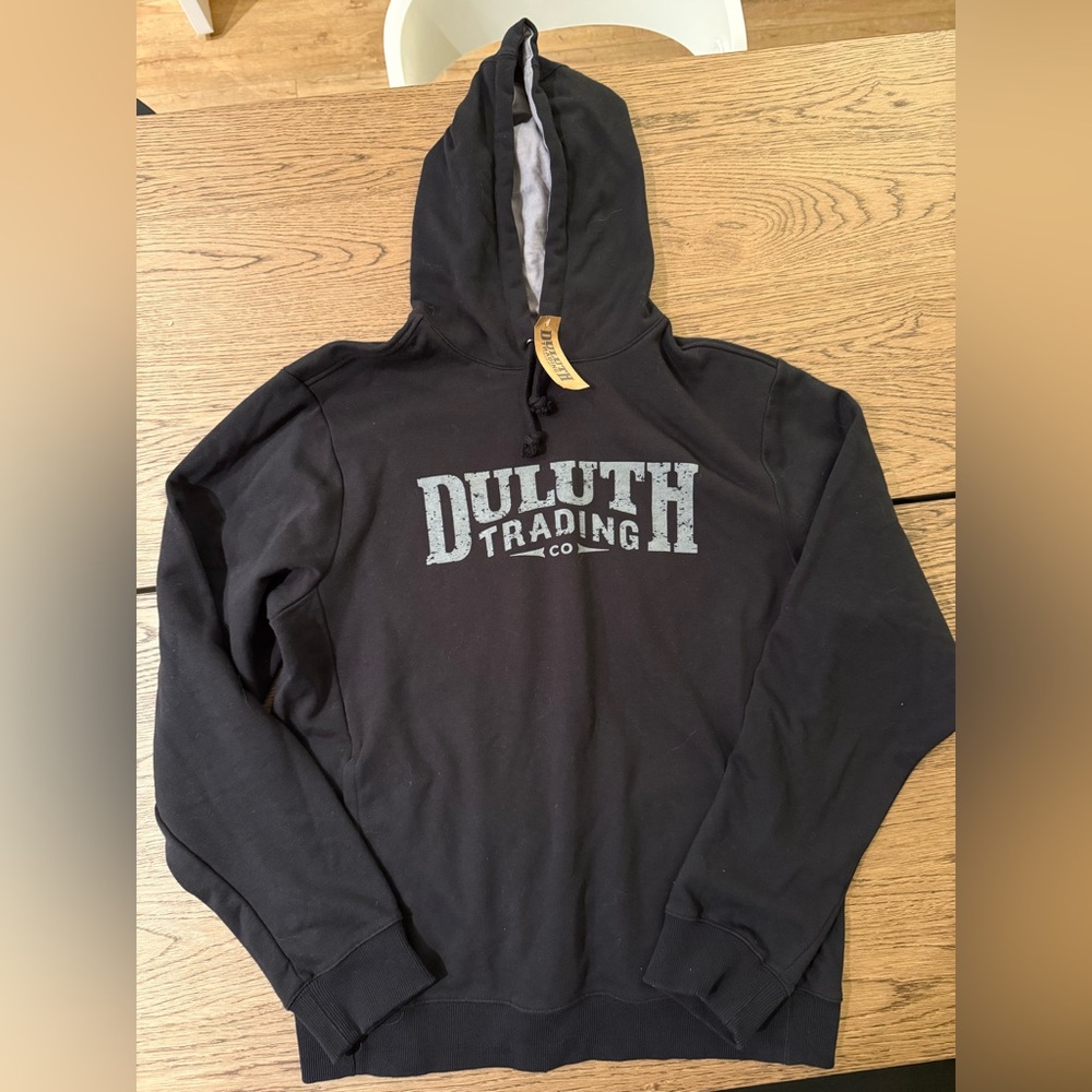 Duluth Trading Co Charcoal Hoodie for Men